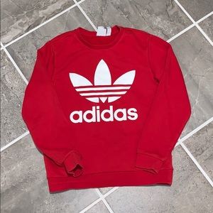 Boys Adidas Trefoil Sweatshirt